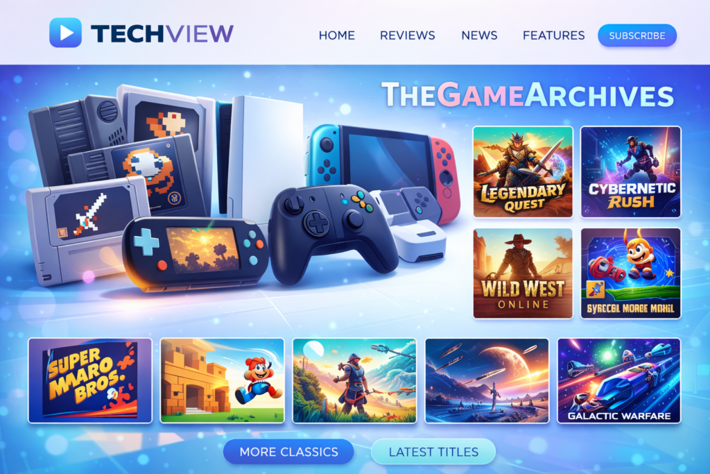 Techview TheGameArchives