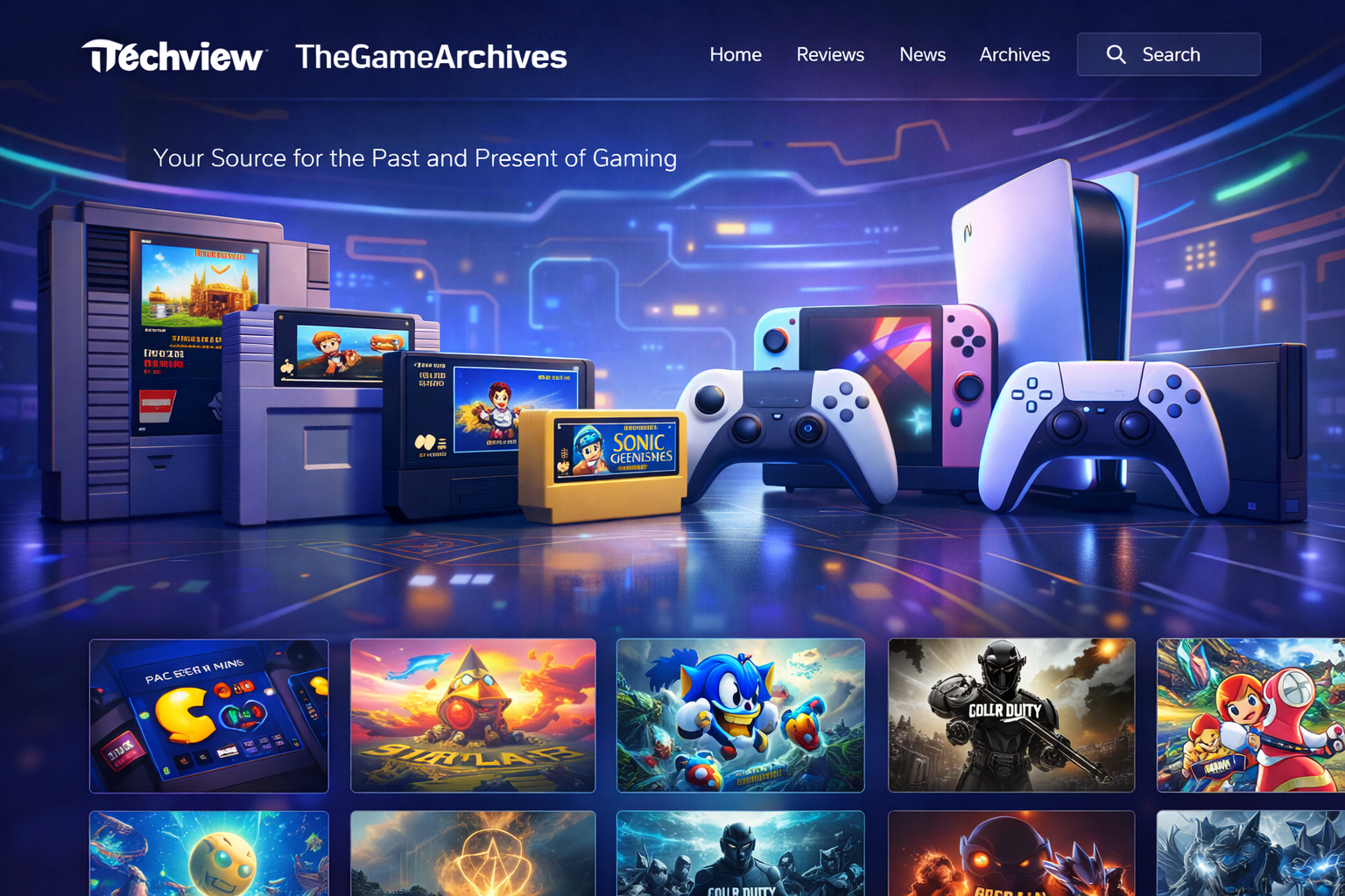 Techview TheGameArchives