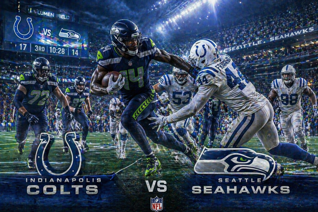Colts vs Seahawks Match Player Stats