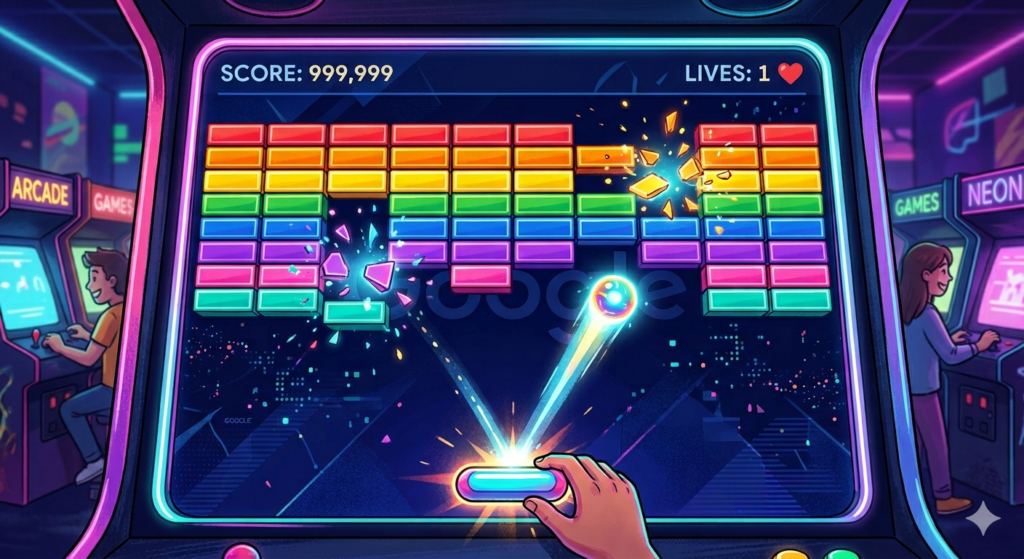 Google Block Breaker