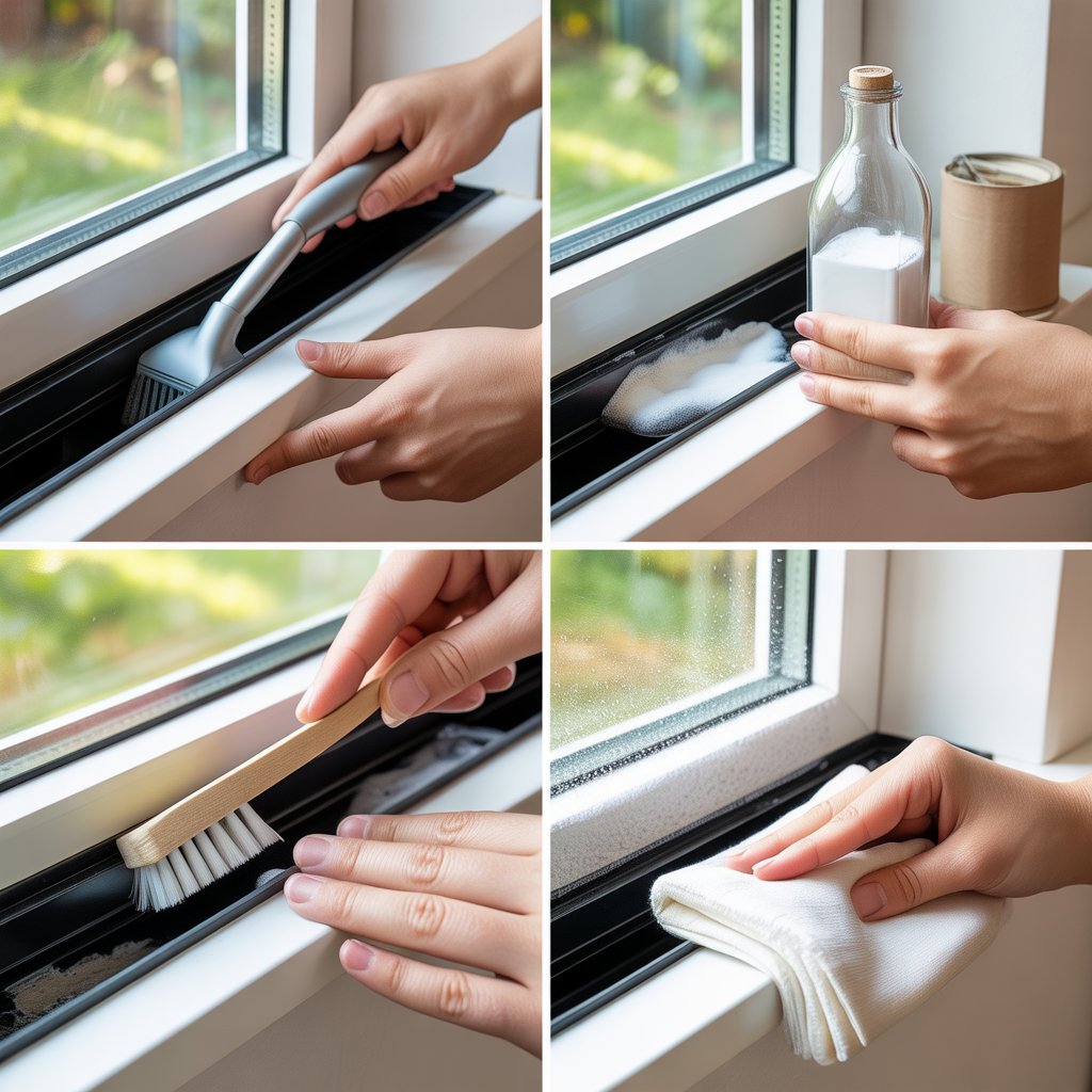 How to Clean Window Tracks