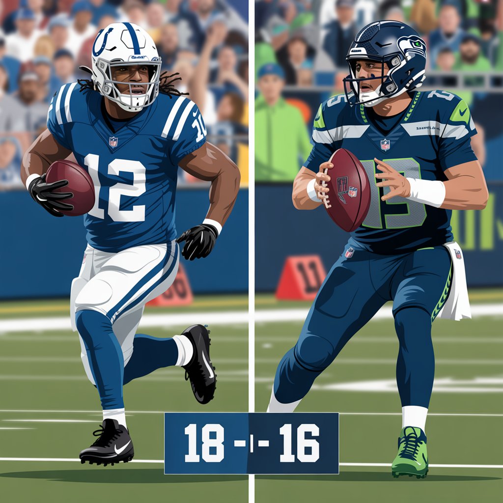 Colts vs Seahawks Match Player Stats