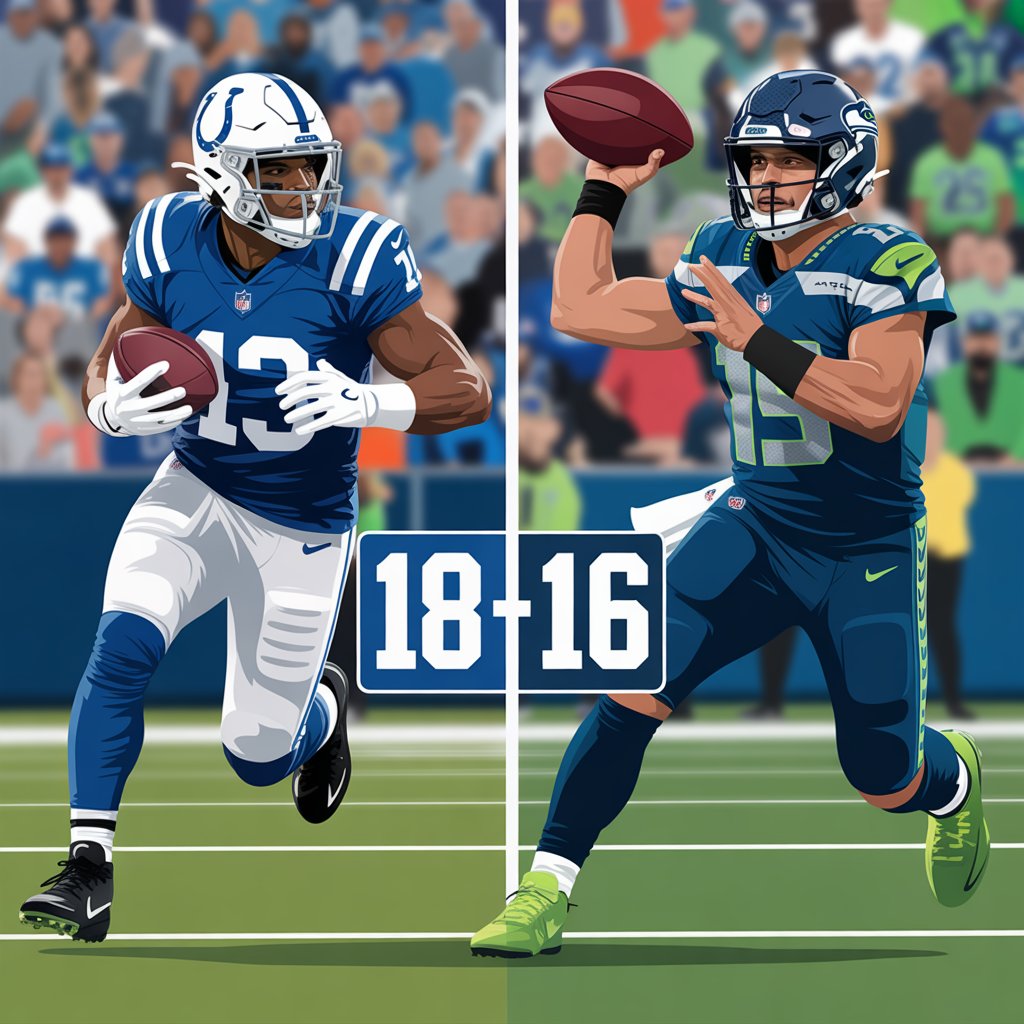 Colts vs Seahawks Match Player Stats