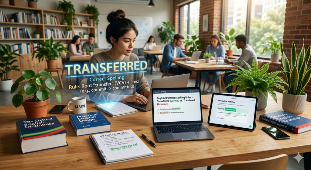 Transferred or Transfered