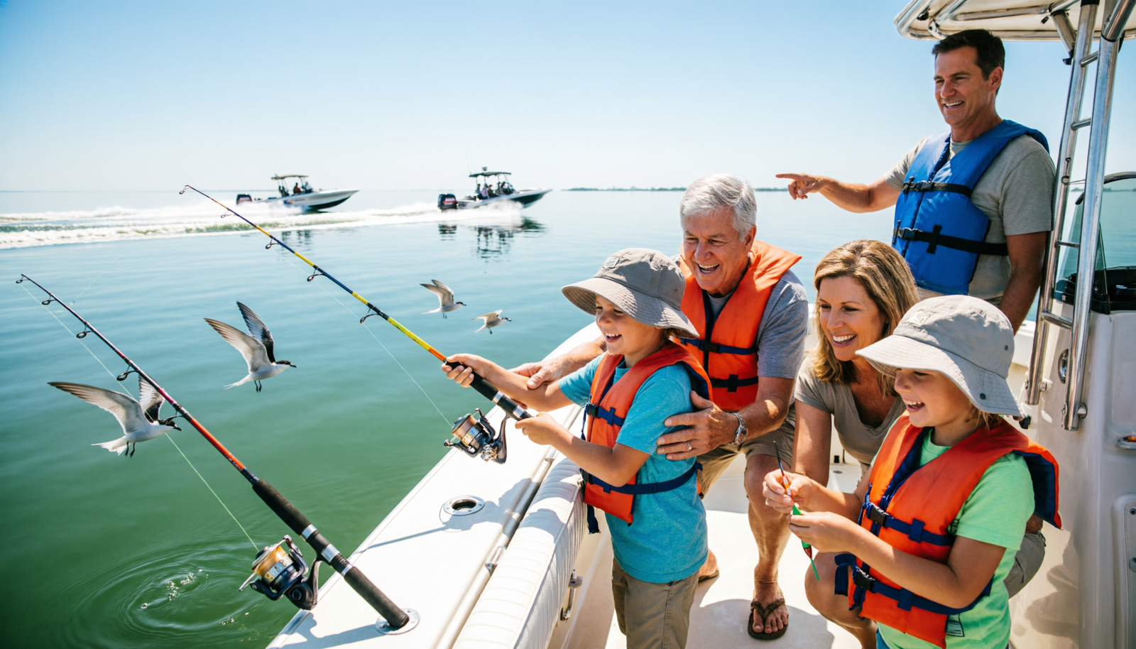 Discovering Family Fishing Thunderonthegulf