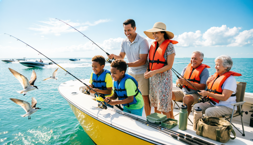 Discovering Family Fishing Thunderonthegulf