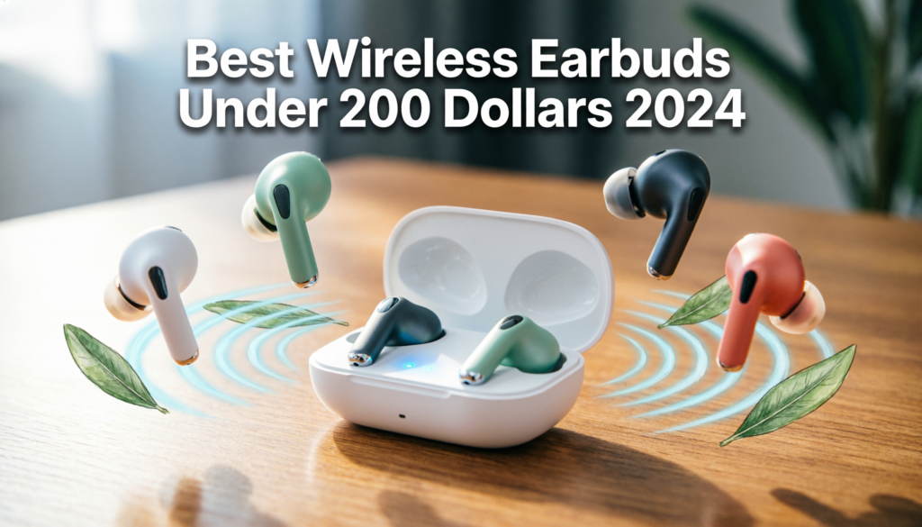 Best Wireless Earbuds Under 200 Dollars 2024
