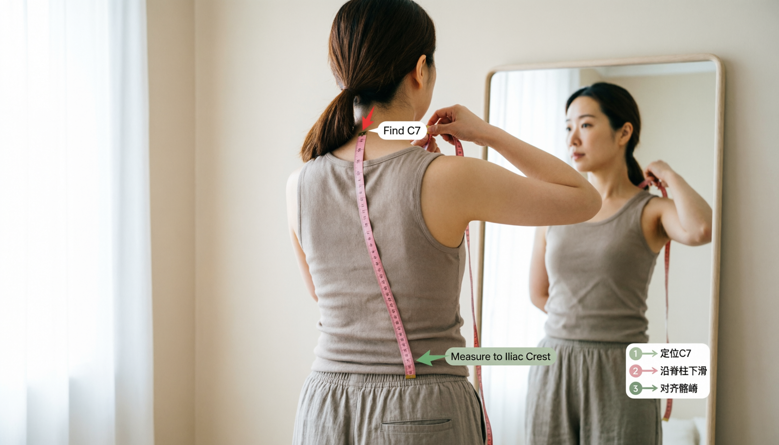 How to Measure Torso Length