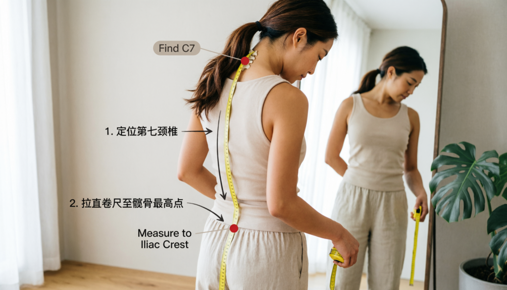 How to Measure Torso Length