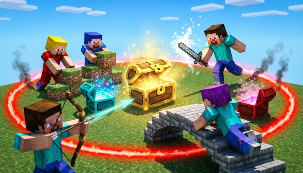 Minecraft PlayBattleSquare